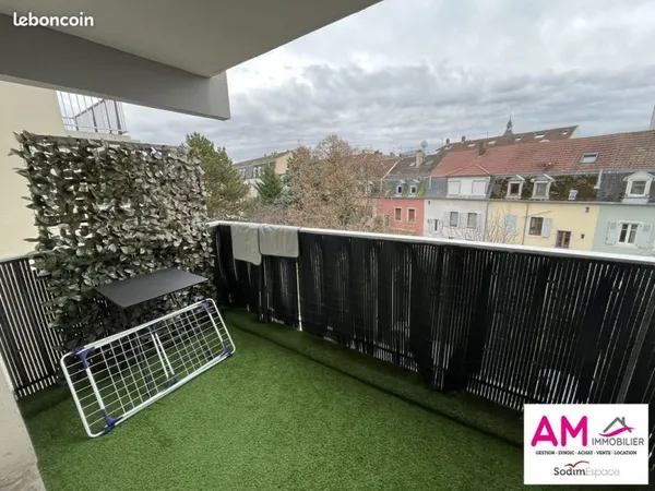 Appartement 2 pièces 60 m²
