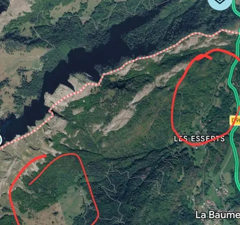 2Ha terrains alpages et zones naturelles La Baume