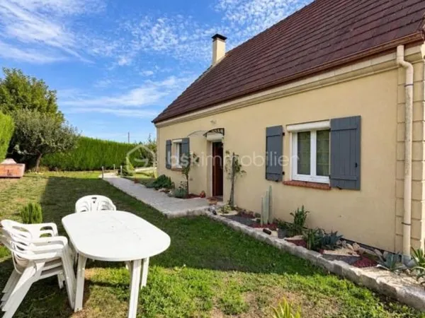 Maison 128 m² avec 4 chambres, sous-sol total et terrain de 2 200 m²  Gisors