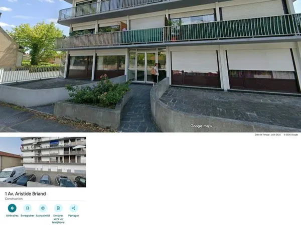 T2 51m2 avec balcon 10 m2 et box parking 20 m2