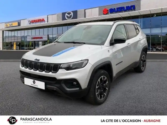 Jeep Compass 1.3 turbo t4 240ch phev 4xe trailhawk at6 eawd — photo 1