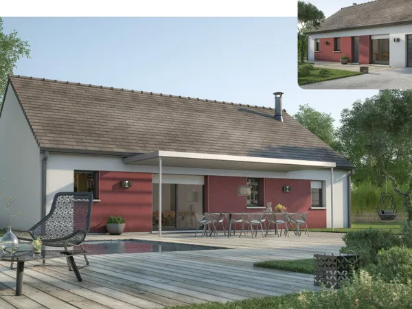 Maison 4 pièces 76 m²