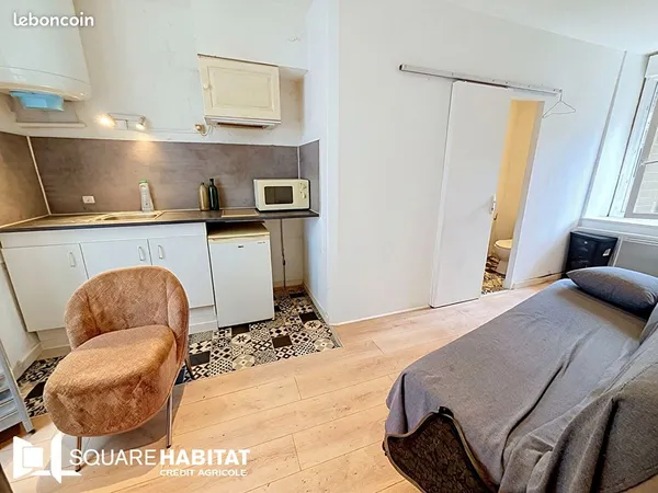 Studio 1 pièce 15 m²