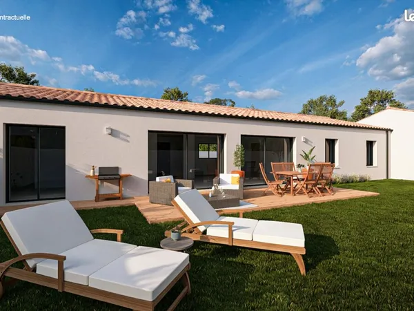 Maison neuve 120 m² - 4 chambres - Jardin, terrasse et garage - Dompierre-sur-Mer