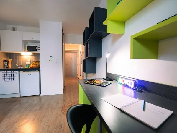 Studio 1 pièce 18 m²