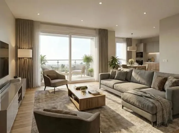 Appartement 3 pièces 64 m²
