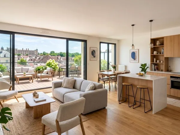 Appartement 4 pièces 80 m²