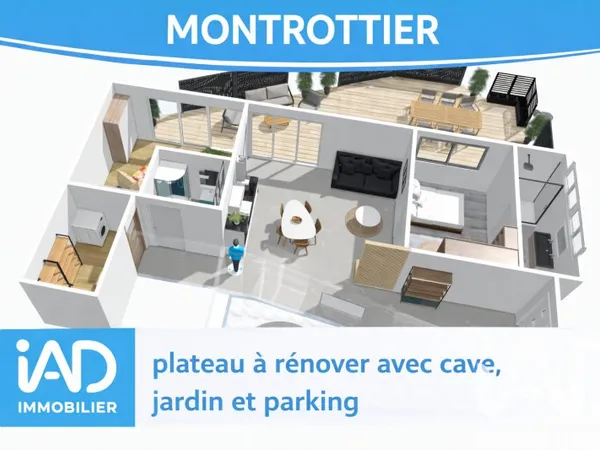Appartement 3 pièces 81 m²