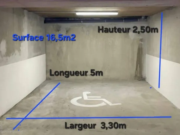 Parking 17 m²