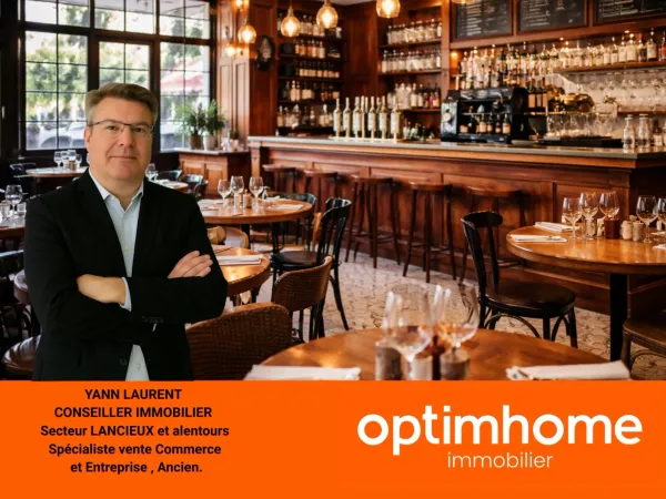 Fonds de commerce 2 pièces 120 m²