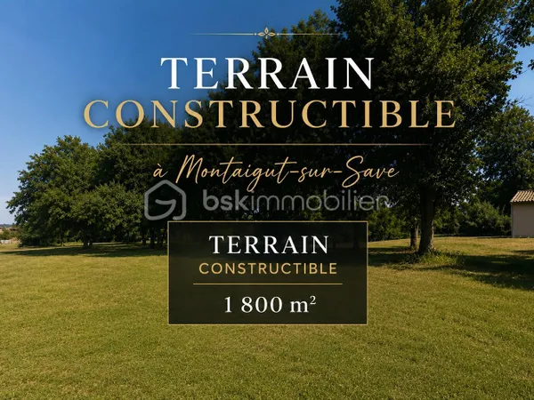 Terrain 1800 m²