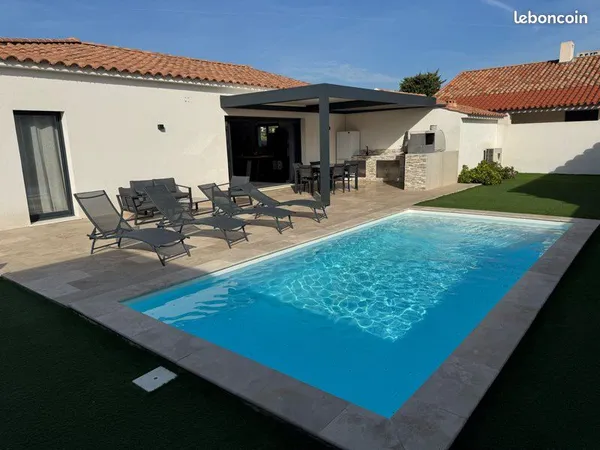 Maison récente plain pied 108m2 + garage