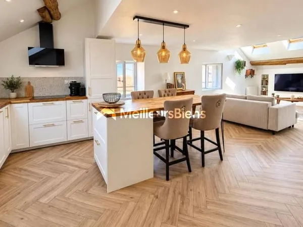 Duplex 1 pièce 80 m²