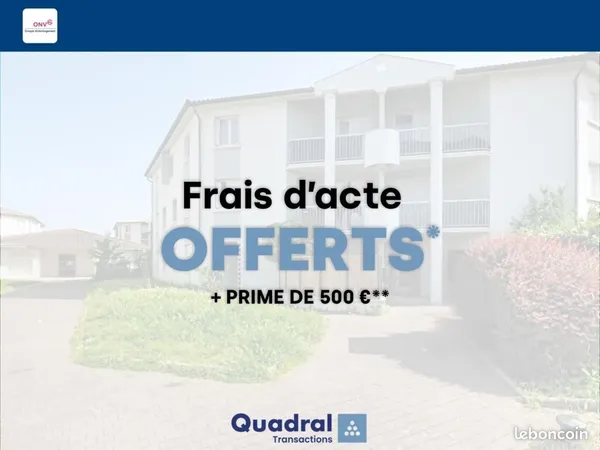 Appartement 1 pièce 41 m²