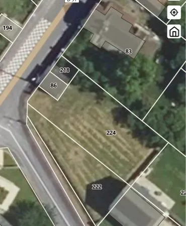 Terrain constructible de 554 m²