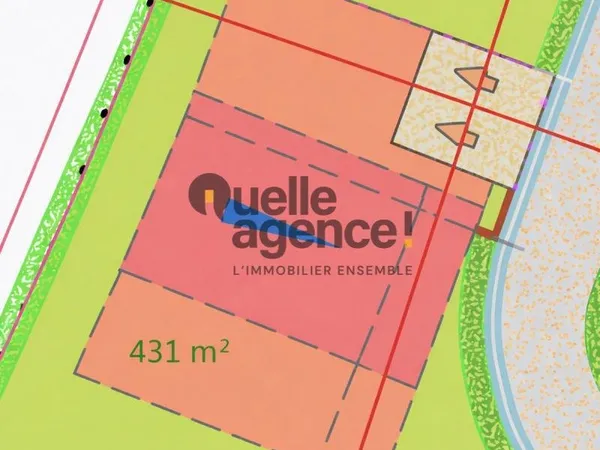 Terrain à bâtir - 431 m² - Projet encadré - Proche mer - Roscoff Bretagne