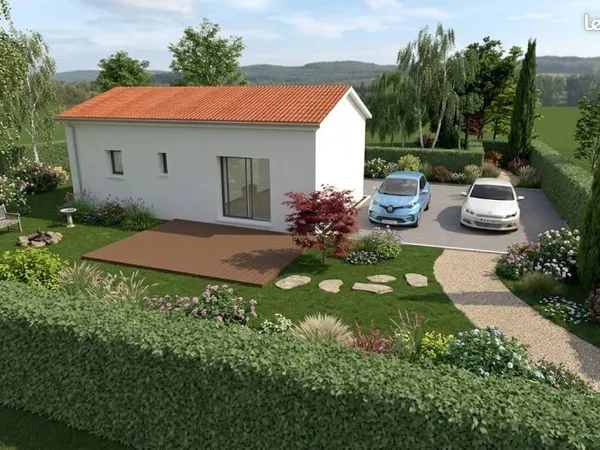 Idéal Séniors , plain-pied neuf de 50 m² avec jardin de 470 m²