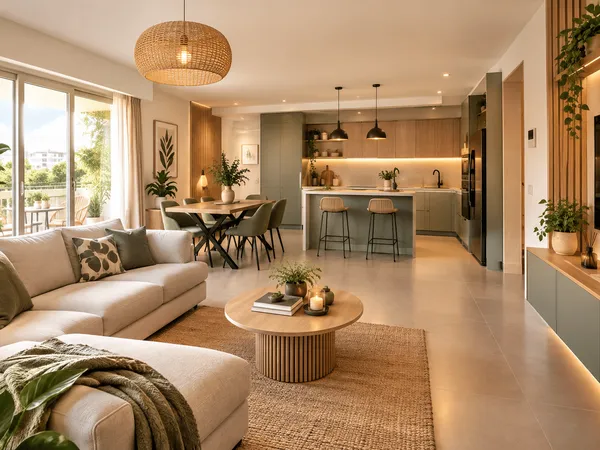 Appartement 3 pièces 65 m²
