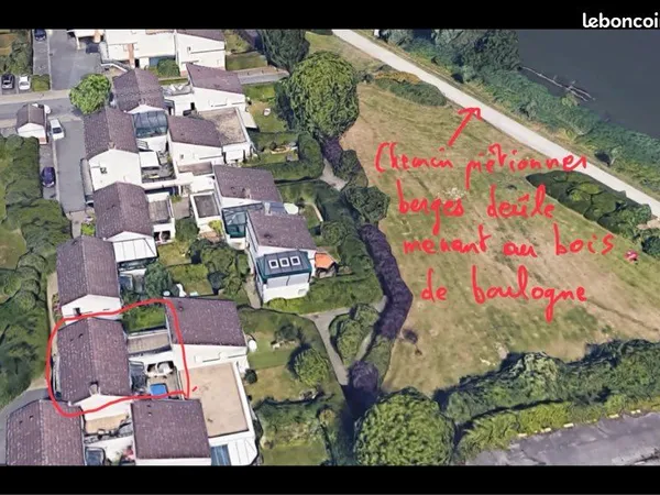 Duplex T5 + garage et 2 terrasses vue dégagée, proximité métro