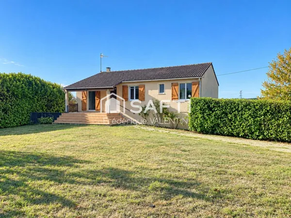 GRAGNAGUE : MAISON DE PLAIN-PIED 96 M² T5 avec SOUS-SOL 96 M² Parcelle 2048 m2