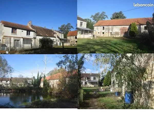 2 superbes longères et installations de Ferme pédagogique et élevage canin/ pension canine / élevage