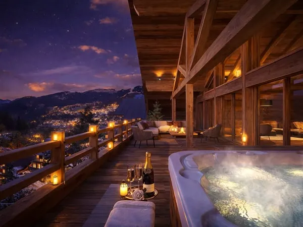 Un café face aux montagnes, sur 20,79 m² de balcon — Châtel au quotidien
