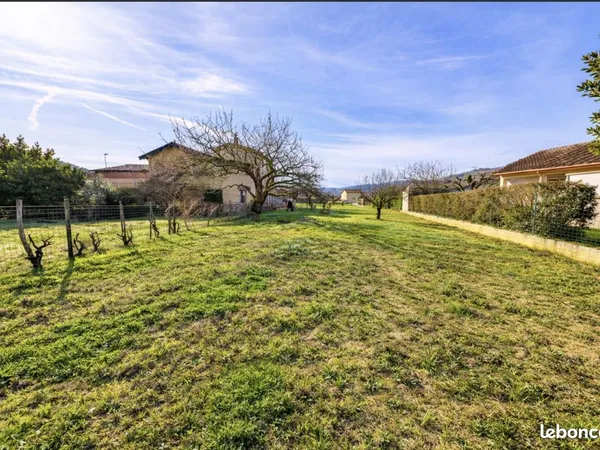 Terrain 534 m² Serves Sur Rhone