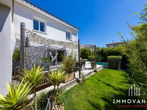 VENTE VILLA CONTEMPORAINE 5 PIECES AVEC PISCINE
