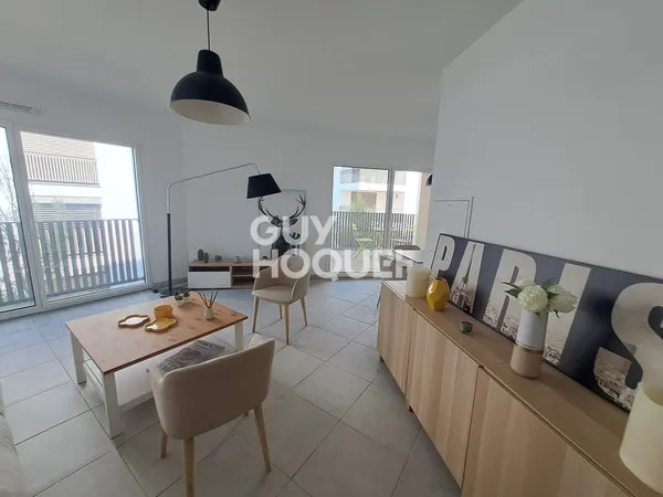 Appartement centre ville 1er étage de 3 pièces de 70.08 m² avec garage