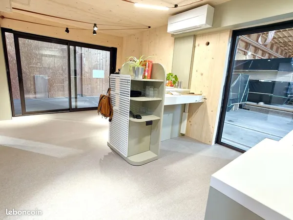 Maison bois modulaire 60 m² idéale sénior et PMR, remontage inclus