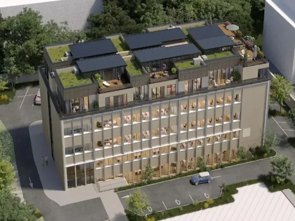 Bureaux à vendre à Boulogne Billancourt. Immeuble restructuré à neuf, 3 plateaux de plus de 500m² di
