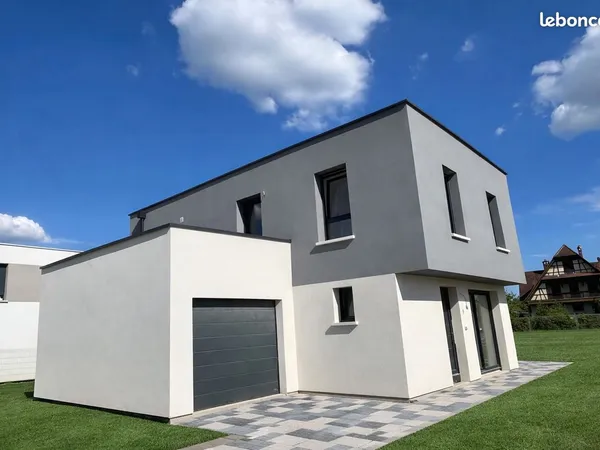 Maison neuve toit plat 5 pieces premiere occupation