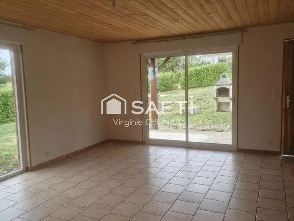 Charmante maison ossature bois de 88m2 - Terrain de 1493m2