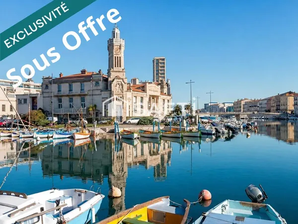 Appartement 32 m2 centre ville de SETE