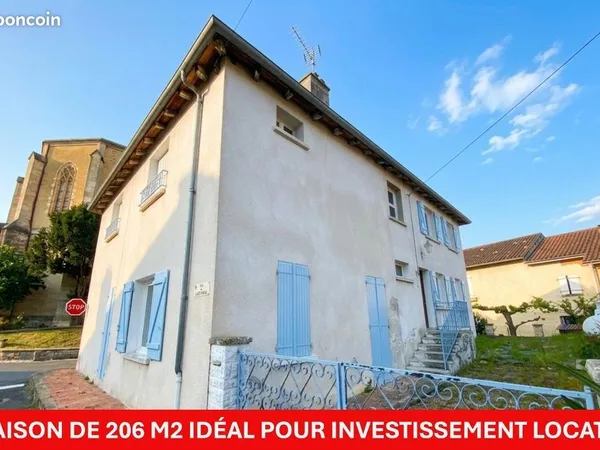 Maison de ville 9 pièces 206 m²