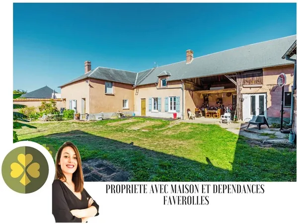 Propriété avec maison d'habitation et dépendances - à vendre