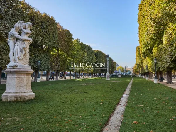 À vendre - appartement - 40 m² Paris - 75006 - Jardin du Luxembourg