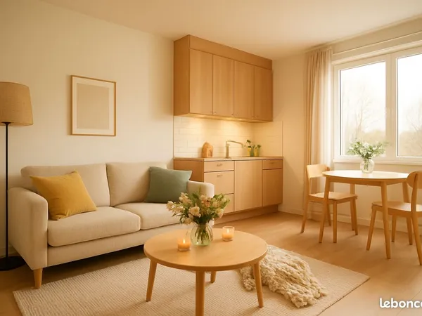 Studio 1 pièce 32 m²