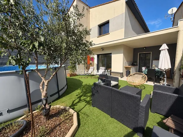 BOISSERON Maison récente de 110 m2 avec jardin , 3 chambr