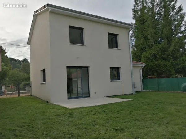 Location villa maison Proche Meximieux, Plaine de l'Ain très récente 90 m² sur 350 m² de terrain ave