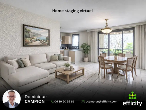 Appartement 3 pièces 64 m²