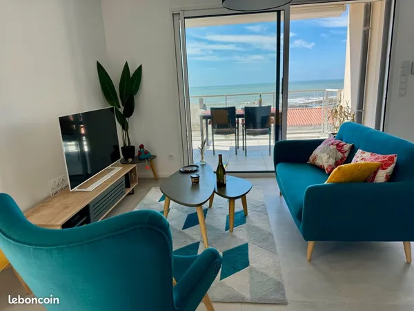 Appartement vue mer 4 pièces 96m2