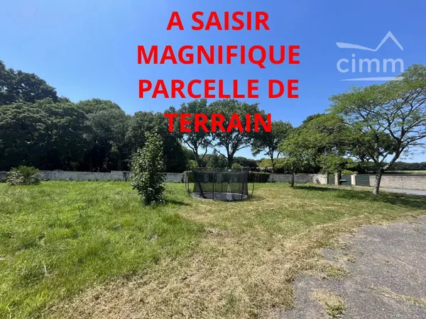 Terrain constructible de 774 m² située sur le secteur de LA MEILLERAYE DE BRETAGNE
