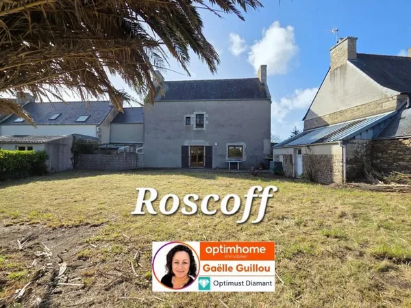 ROSCOFF : Maison familiale de 6 pièces - Jardin - Dépendances