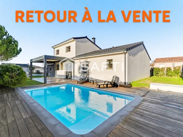 Maison T5 avec piscine à PECHBONNIEU