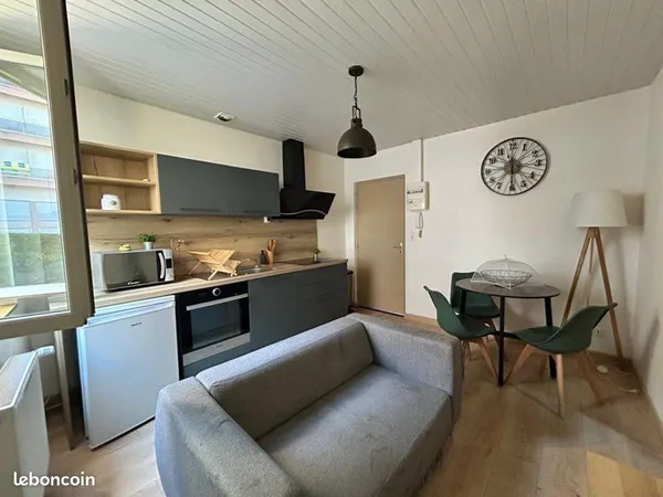 Appartement T2 meublé disponible immédiatement