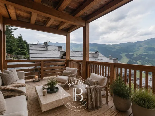 Méribel · Rond-Point des Pistes — Appartement neuf skis aux pieds, 3 chambres