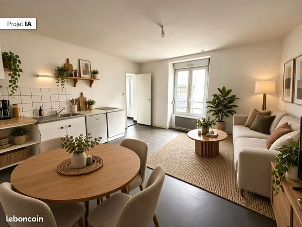 Appartement 1 pièce 20 m²