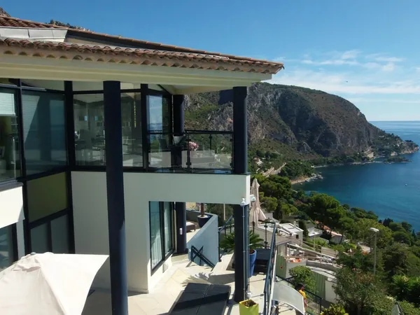 Èze - Villa de Luxe Contemporaine, Vue Mer Panoramique 180°