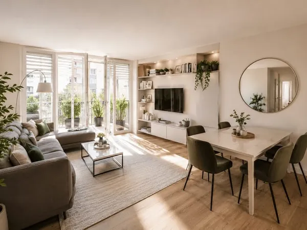 Appartement 3 pièces 63 m²